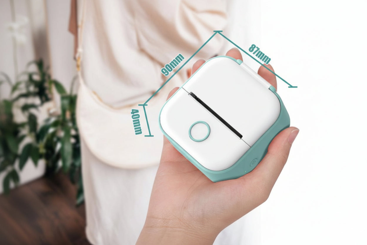 Phomemo T02 – bezdrôtová mini termálna tlačiareň na štítky, poznámky a fotografie