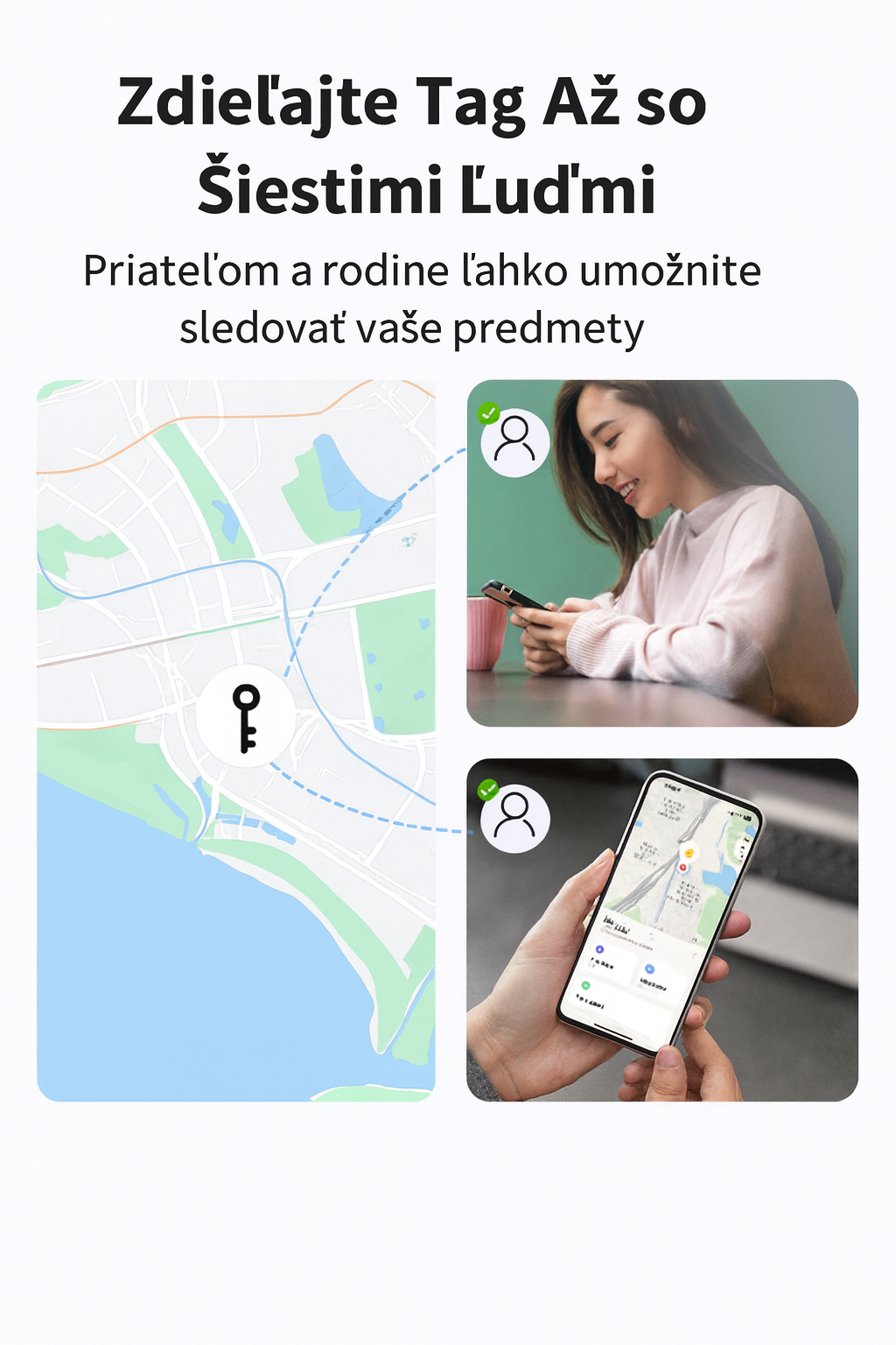 Mini GPS lokátor iTag – inteligentný AirTag tracker pre Apple, kľúče, batožinu a domácich miláčikov