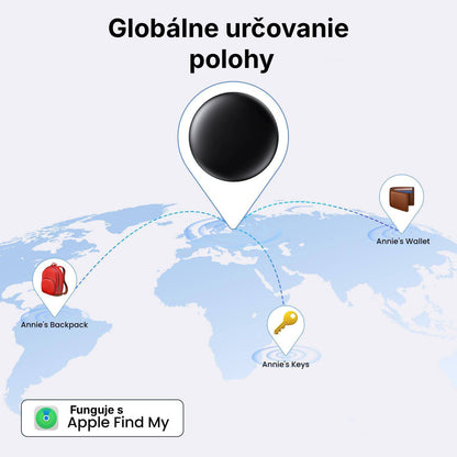 Mini GPS lokátor iTag – inteligentný AirTag tracker pre Apple, kľúče, batožinu a domácich miláčikov