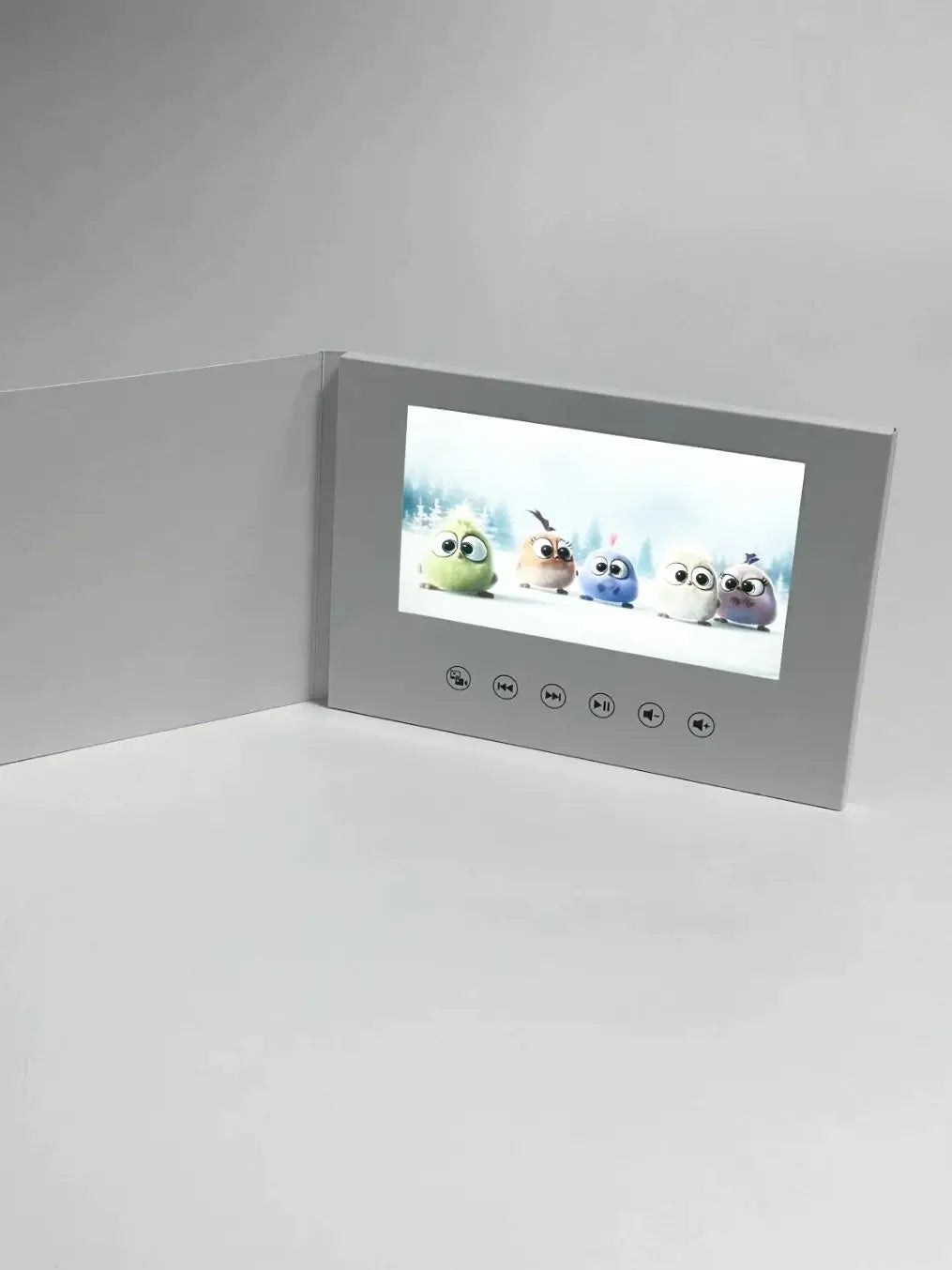 Video kniha s 7″ LCD obrazovkou – digitálna blahoželacia karta na narodeniny, svadbu a pozvánky