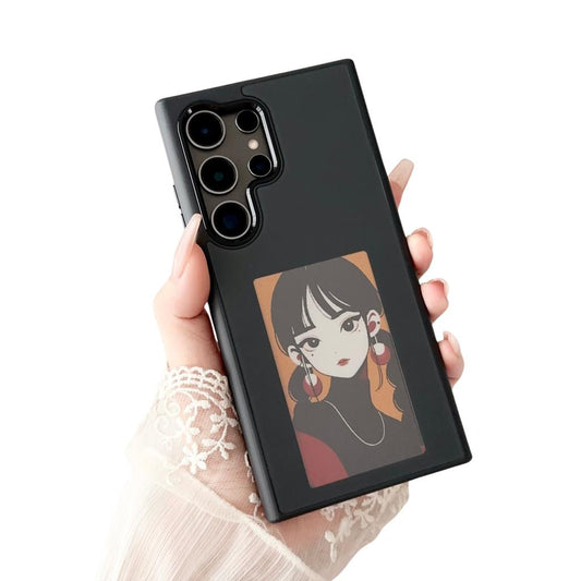 NFC E-Ink Smart Kryt s Displejom pre Samsung Galaxy S23 Ultra / S24 Ultra / S25 Ultra