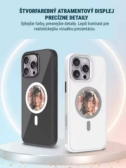 Prémiový E-ink obal na iPhone – 2,53" displej a MagSafe podpora