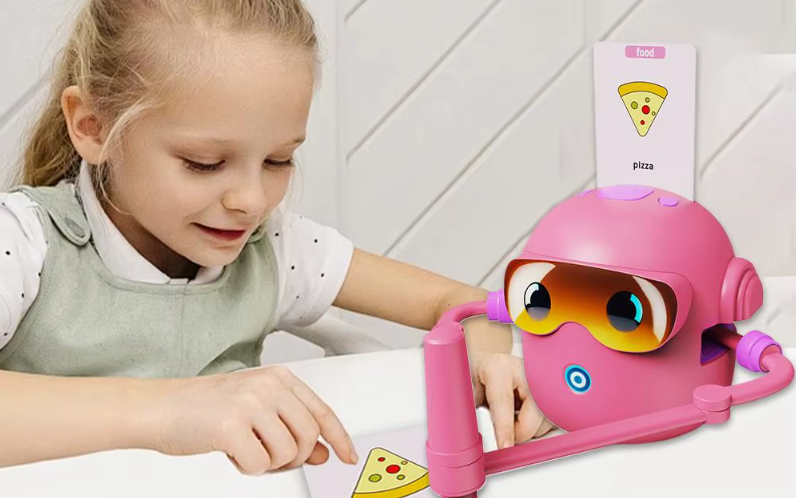 Interaktívny kresliaci robot pre deti – vzdelávacia hračka s automatickým kreslením a 100 kartami + náhradná fixa