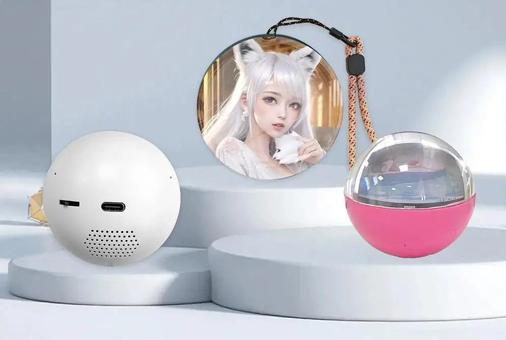 3D video kryštálová guľa – digitálna pamäťová guľa na fotografie a videá